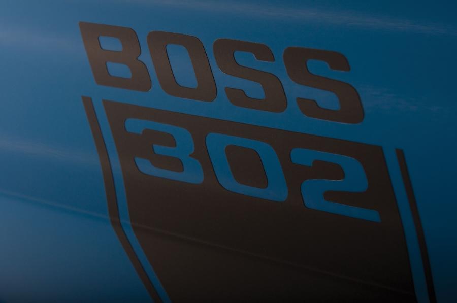 Логотип Ford Mustang Boss 302 Fastback 1970 года  (фото 12 из 59)